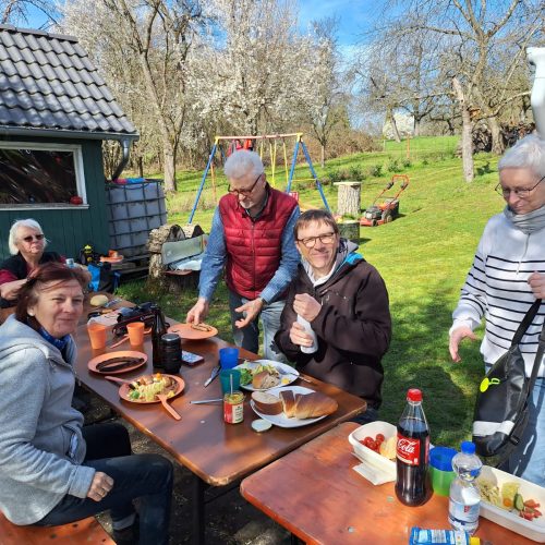 Angrillen in Pillkanns Garten